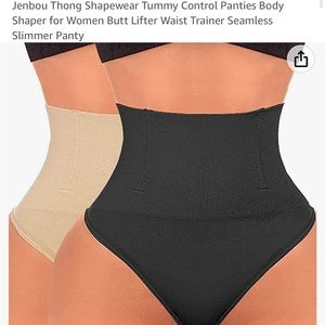 (2) Shapewear Thongs - Size XXL or 14/16